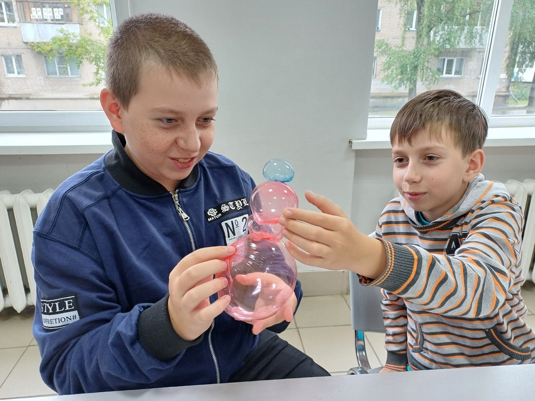 Волшебство нелопающихся пузырей! 