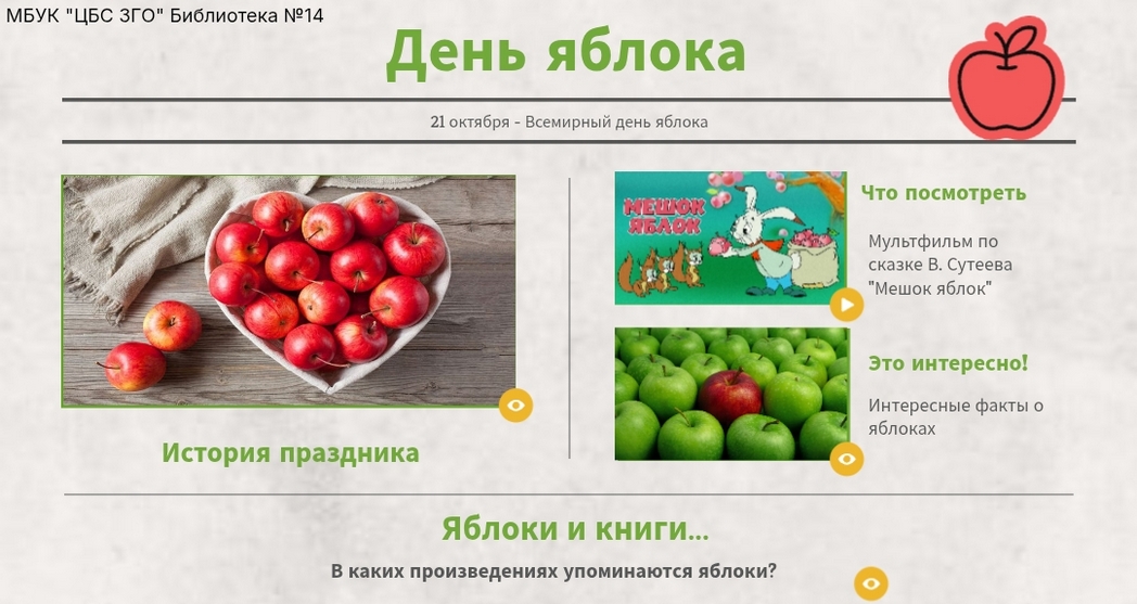 День яблока